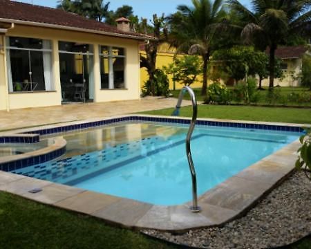 Encantadora Chacara Com Piscina Em Itanhaem Luaran gambar